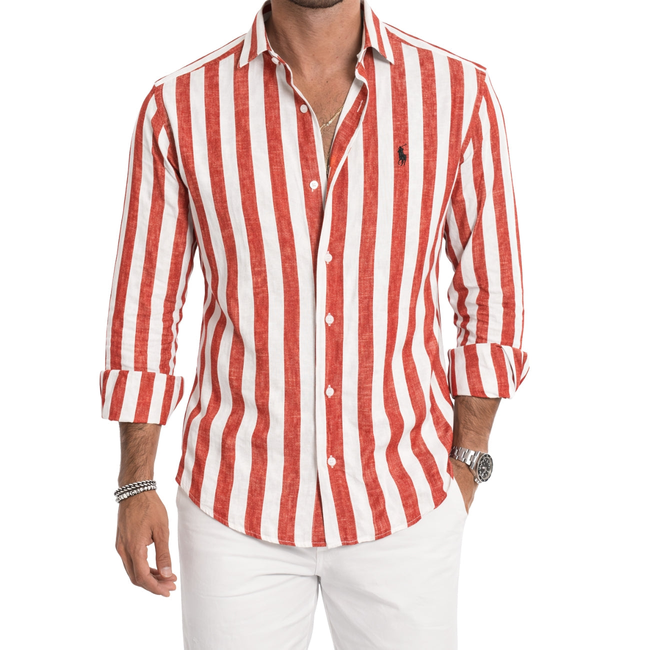 Everyday Striped Casual Shirt