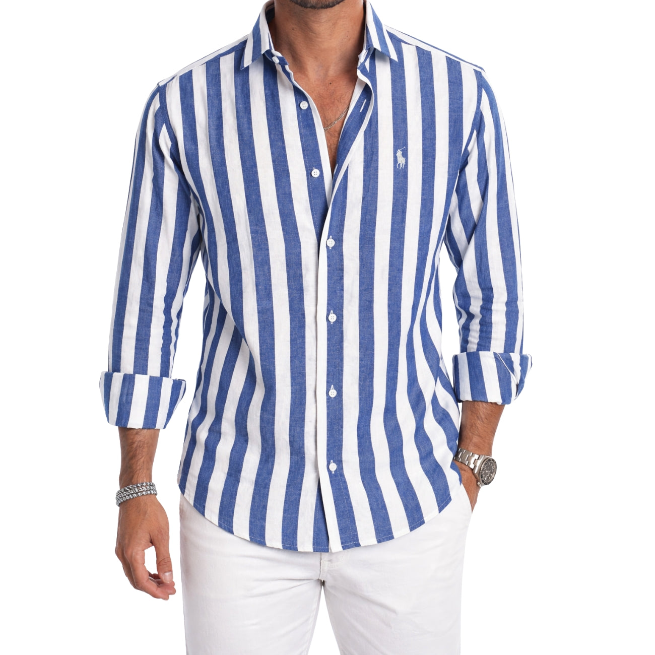 Everyday Striped Casual Shirt
