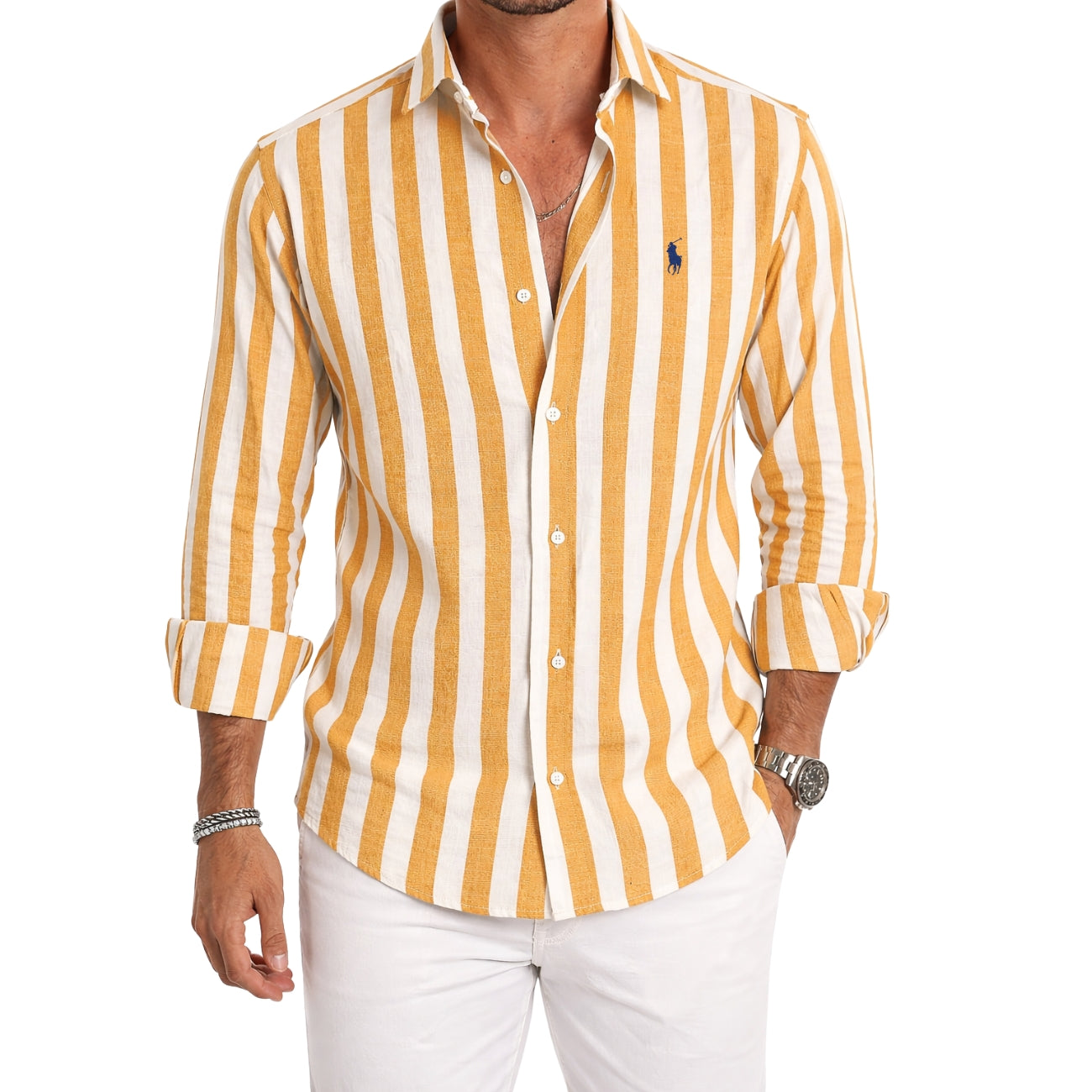 Everyday Striped Casual Shirt